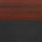 Cain Cain Round Table & Chair Set, Wood, Metal, Plastic Top, Mahogany TB42RNDMH47BK - alternate 4